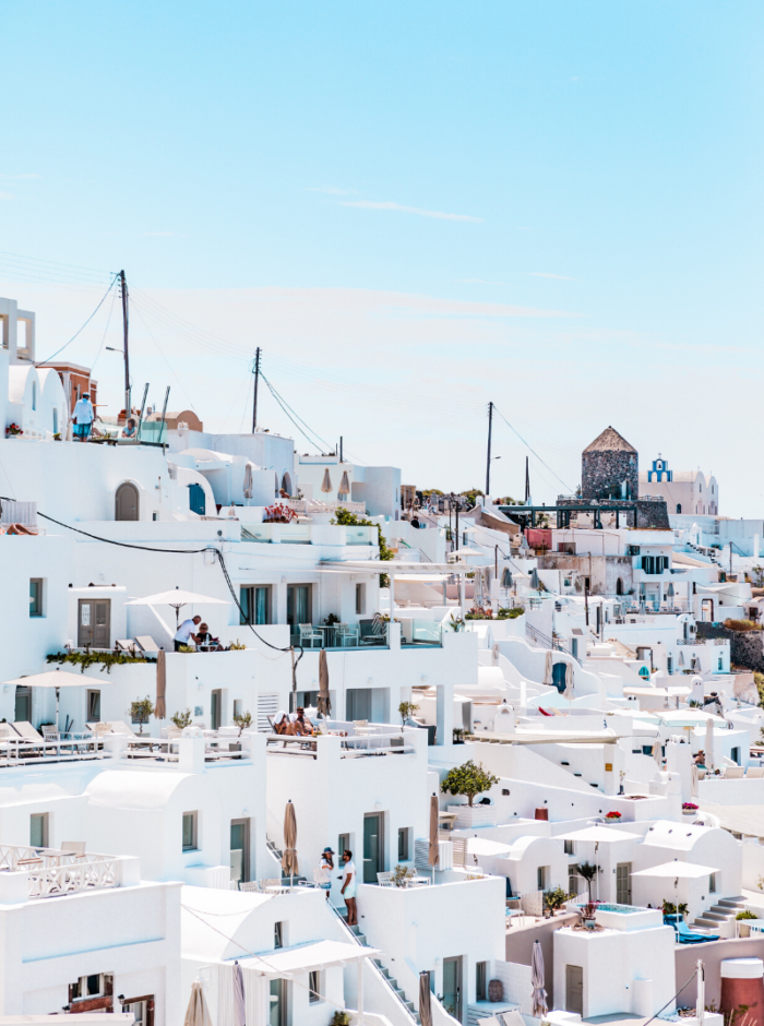 santorini homes in greece