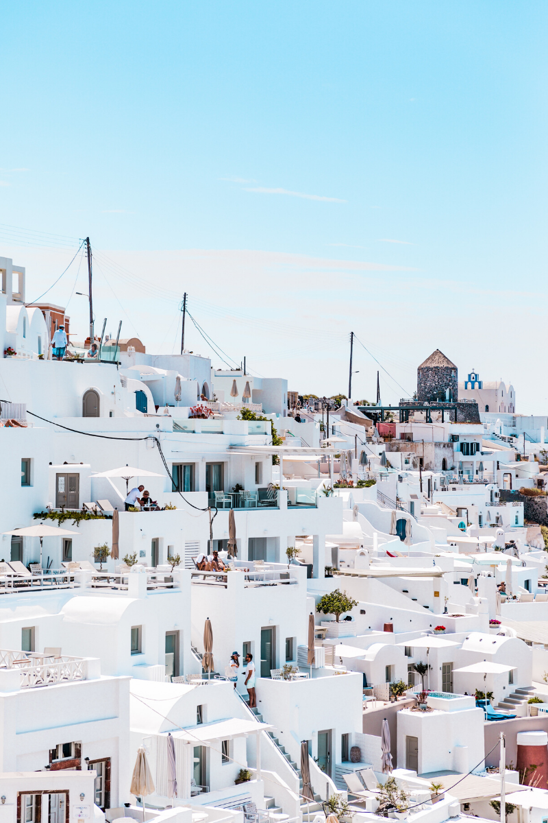 santorini homes in greece